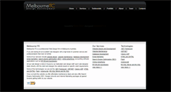 Desktop Screenshot of melbourneitc.com.au